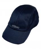 atiissuアティッシュ）の古着「ベースボールキャップ」｜ネイビー