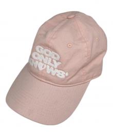 GODONLYKNOWS（ゴッド オンリー ノウズ）の古着「キャップ」｜ピンク