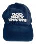 GODONLYSKNOWS (ゴッド オンリー ノウズ) キャップ ネイビー：6000円