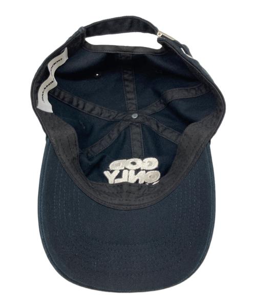 GODONLYSKNOWS（ゴッド オンリー ノウズ）GODONLYSKNOWS (ゴッド オンリー ノウズ) キャップ ブラックの古着・服飾アイテム