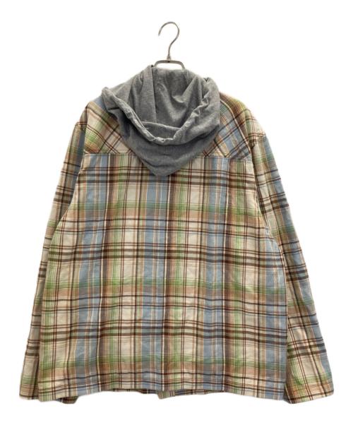 Acne studios（アクネ ストゥディオズ）ACNE STUDIOS (アクネ ストゥディオズ) フード付きシャツ ベージュ サイズ:SIZE Sの古着・服飾アイテム
