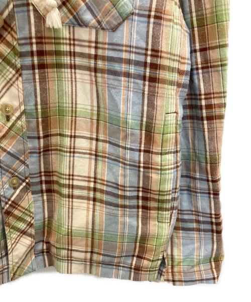Acne studios（アクネ ストゥディオズ）ACNE STUDIOS (アクネ ストゥディオズ) フード付きシャツ ベージュ サイズ:SIZE Sの古着・服飾アイテム