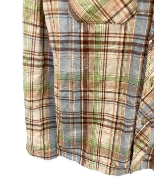 Acne studios（アクネ ストゥディオズ）ACNE STUDIOS (アクネ ストゥディオズ) フード付きシャツ ベージュ サイズ:SIZE Sの古着・服飾アイテム