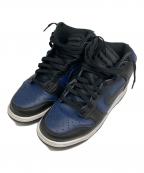 NIKE×FRAGMENT DESIGNナイキ×フラグメントデザイン）の古着「ハイカットスニーカー」｜ネイビー×ブラック