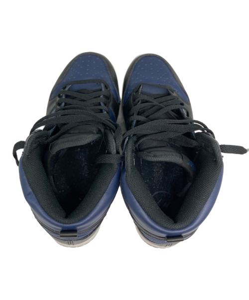 NIKE（ナイキ）NIKE (ナイキ) FRAGMENT DESIGN (フラグメントデザイン) ハイカットスニーカー ネイビー×ブラック サイズ:26.5㎝の古着・服飾アイテム