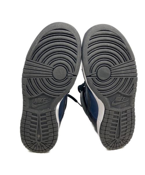 NIKE（ナイキ）NIKE (ナイキ) FRAGMENT DESIGN (フラグメントデザイン) ハイカットスニーカー ネイビー×ブラック サイズ:26.5㎝の古着・服飾アイテム