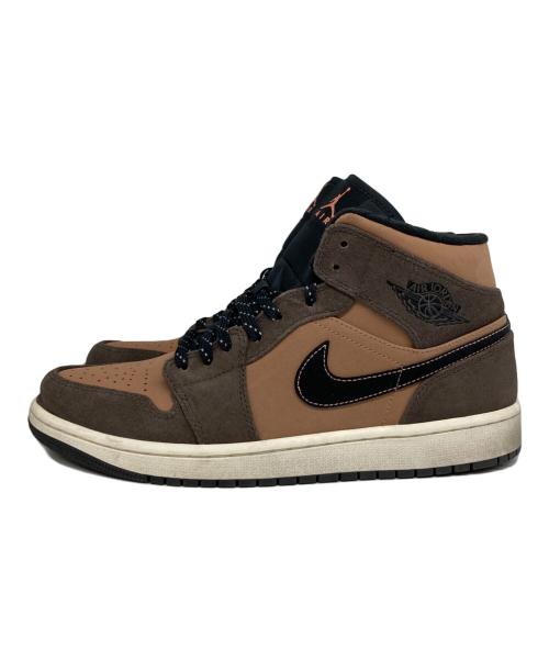 NIKE（ナイキ）NIKE (ナイキ) Air Jordan 1 Mid SE ブラウン サイズ:27.5㎝の古着・服飾アイテム