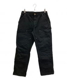 CarHartt（カーハート）の古着「ダブルニーペインターパンツ」｜ブラック