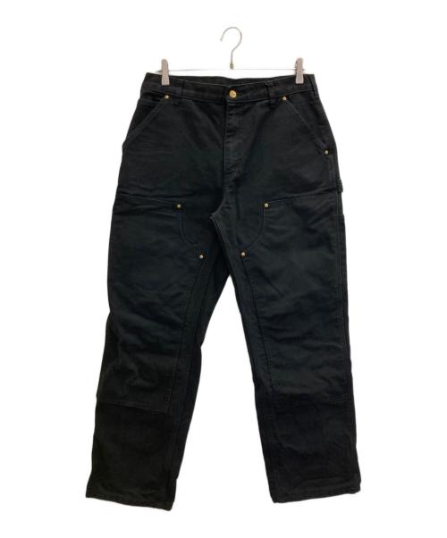 CarHartt（カーハート）CarHartt (カーハート) ダブルニーペインターパンツ ブラック サイズ: 81cm (W32)の古着・服飾アイテム