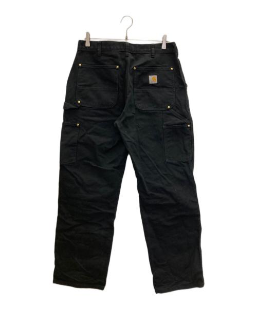 CarHartt（カーハート）CarHartt (カーハート) ダブルニーペインターパンツ ブラック サイズ: 81cm (W32)の古着・服飾アイテム