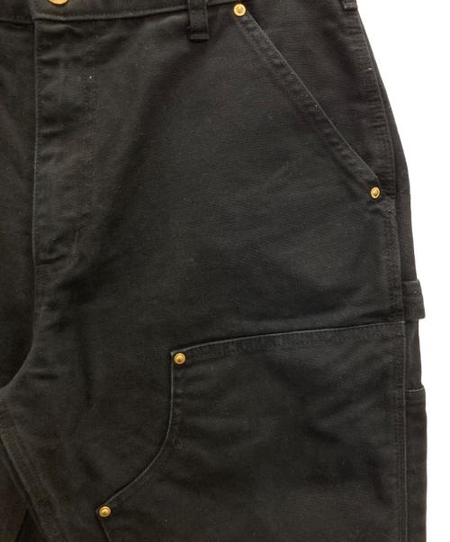 CarHartt（カーハート）CarHartt (カーハート) ダブルニーペインターパンツ ブラック サイズ: 81cm (W32)の古着・服飾アイテム