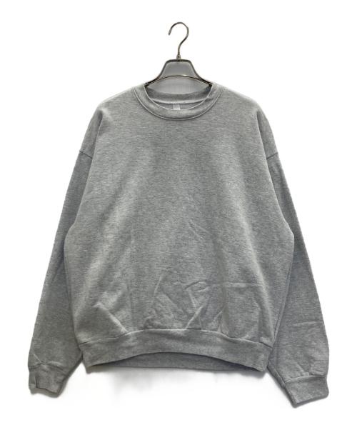 LOS ANGELES APPAREL（ロサンゼルスアパレル）LOS ANGELES APPAREL (ロサンゼルスアパレル) クルーネックスウェット グレー サイズ:Lの古着・服飾アイテム