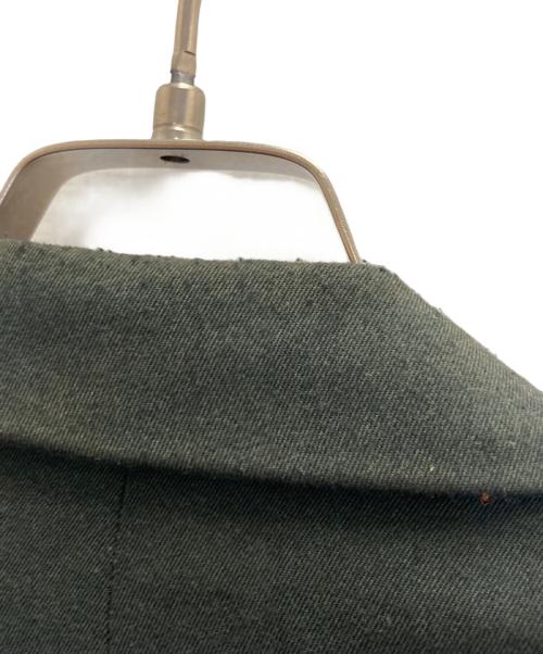 COMME des GARCONS HOMME PLUS（コムデギャルソンオムプリュス）COMME des GARCONS HOMME PLUS (コムデギャルソンオムプリュス) ブリーチテーラードジャケット グリーン サイズ:Mの古着・服飾アイテム