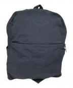 PATRICK STEPHANパトリックステファン）の古着「Fabric backpack 'tofu'」｜ブラック