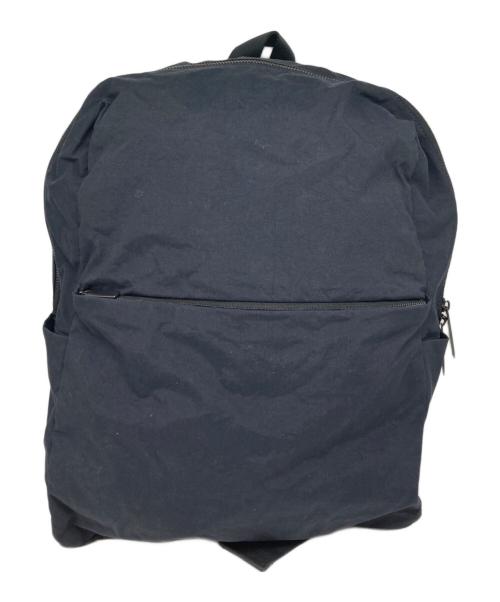 PATRICK STEPHAN（パトリックステファン）PATRICK STEPHAN (パトリックステファン) Fabric backpack 'tofu' ブラックの古着・服飾アイテム