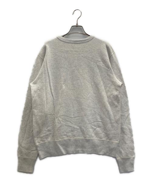 BUZZ RICKSON'S（バズリクソンズ）Buzz Rickson's (バズリクソンズ) プリントスウェット グレー サイズ:Lの古着・服飾アイテム