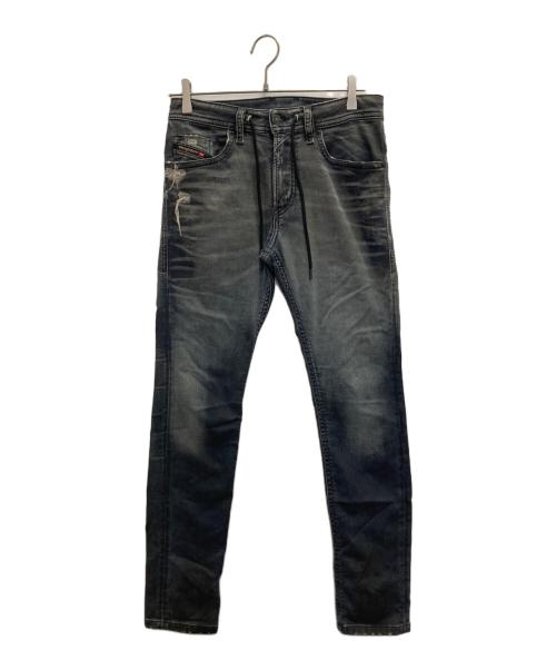 DIESEL（ディーゼル）DIESEL (ディーゼル) THOMMER ジョグジーンズ ブラック サイズ:SIZE 71cm(W28)の古着・服飾アイテム