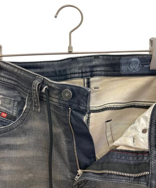 DIESEL（ディーゼル）DIESEL (ディーゼル) THOMMER ジョグジーンズ ブラック サイズ:SIZE 71cm(W28)の古着・服飾アイテム