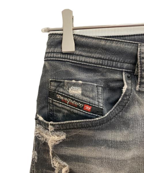 DIESEL（ディーゼル）DIESEL (ディーゼル) THOMMER ジョグジーンズ ブラック サイズ:SIZE 71cm(W28)の古着・服飾アイテム