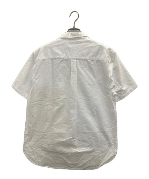 stussy（ステューシー）stussy (ステューシー) 刺繍ロゴポケット半袖シャツ ホワイト サイズ:Mの古着・服飾アイテム