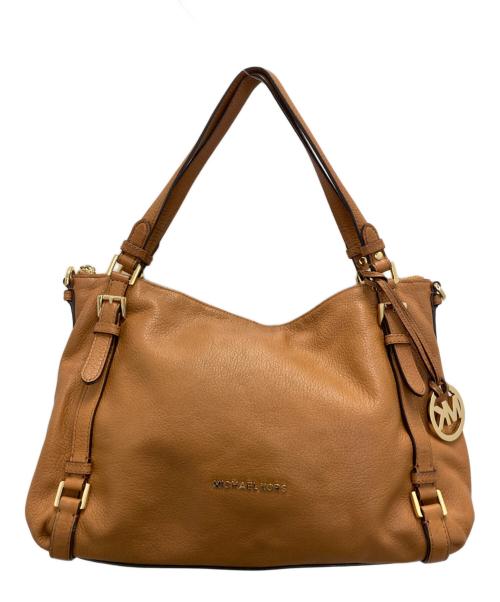 MICHAEL KORS（マイケルコース）MICHAEL KORS (マイケルコース) 2WAYバッグ ブラウンの古着・服飾アイテム