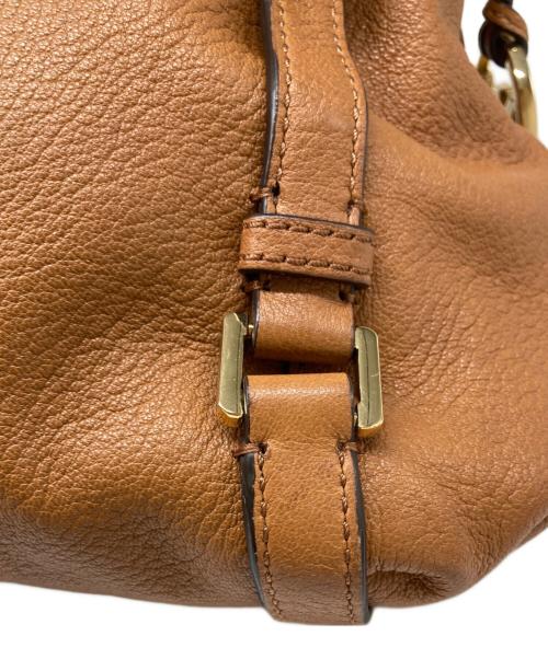 MICHAEL KORS（マイケルコース）MICHAEL KORS (マイケルコース) 2WAYバッグ ブラウンの古着・服飾アイテム