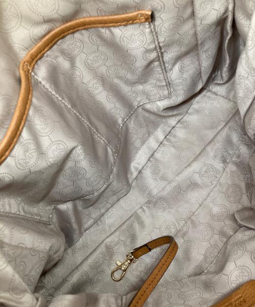 MICHAEL KORS（マイケルコース）MICHAEL KORS (マイケルコース) 2WAYバッグ ブラウンの古着・服飾アイテム