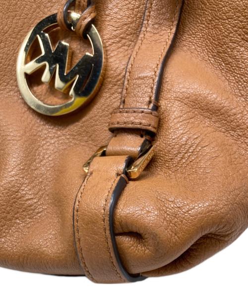 MICHAEL KORS（マイケルコース）MICHAEL KORS (マイケルコース) 2WAYバッグ ブラウンの古着・服飾アイテム