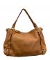 MICHAEL KORS (マイケルコース) 2WAYバッグ ブラウン：5000円
