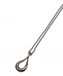 TIFFANY & Co.（ティファニー）の古着「オープンティアドロップ ネックレス」｜シルバー