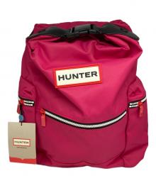 HUNTER（ハンター）の古着「ORIGINAL TOPCLIP BACKPACK NYLON」｜ピンク