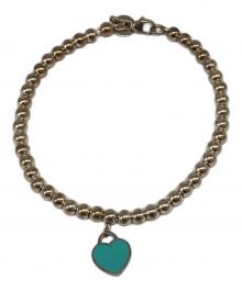 TIFFANY & Co.（ティファニー）の古着「リターントゥハート ボールチェーンブレスレット」｜シルバー