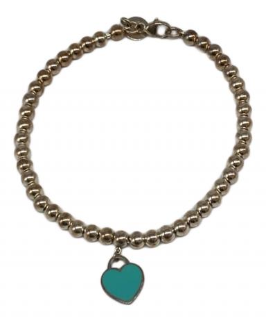 ✨美品✨ティファニー❤️リターントゥ ハート ボールチェーン ブレスレット ピンク 中古・古着通販】Tiffany & Co. (ティファニー) リターントゥハート