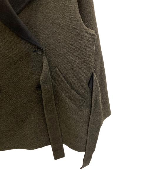 ATTISESSION（アティセッション）ATTISESSION (アティセッション) ダブルハーフコート グレー サイズ:36の古着・服飾アイテム