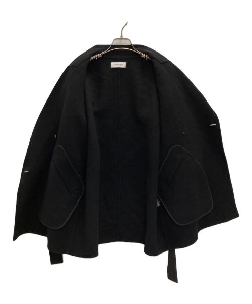 ATTISESSION（アティセッション）ATTISESSION (アティセッション) ダブルハーフコート グレー サイズ:36の古着・服飾アイテム