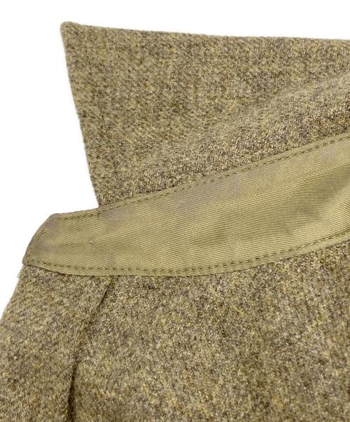 BLAMINK（ブラミンク）BLAMINK (ブラミンク) ウールカシミヤレギュラーカラーシャツ オリーブ サイズ:36の古着・服飾アイテム