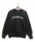 thisisneverthat（ディスイズネバーザット）の古着「ロゴクルーネックスウェット」｜ブラック