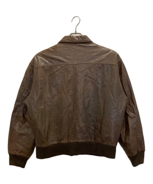 WINLIT（ウィンリット）Winlit (ウィンリット) レザージャケット ブラウン サイズ:表記無しの古着・服飾アイテム