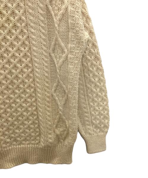 arancrafts（アランクラフト）arancrafts (アランクラフト) アランニット アイボリー サイズ:Mの古着・服飾アイテム