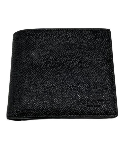 COACH（コーチ）COACH (コーチ) 2つ折り財布 ブラックの古着・服飾アイテム