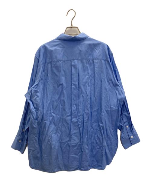 23区（ニジュウサンク）23区 (ニジュウサンク) CANCLINI ベーシック シャツ ブルー サイズ:44の古着・服飾アイテム