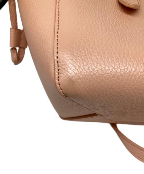 FURLA（フルラ）FURLA (フルラ) net MINI TOTE ピンクの古着・服飾アイテム