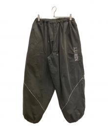 9090（9090）の古着「"N" Logo Pants」｜ブラック