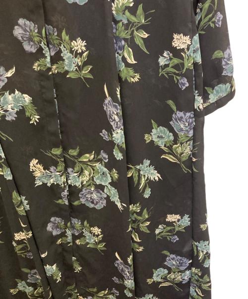 CLANE（クラネ）CLANE (クラネ) ブルームフラワーロングワンピース ブラック サイズ:Sの古着・服飾アイテム