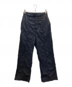 URBAN RESEARCHアーバンリサーチ）の古着「NYLON STRAIGHT PANTS」｜ブラック
