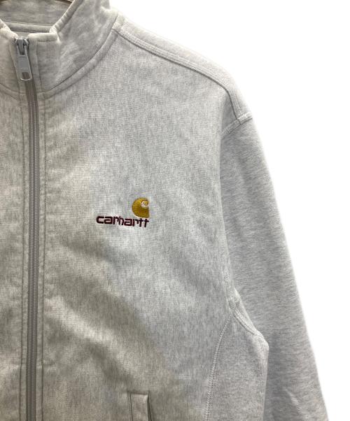 Carhartt WIP（カーハート ワーク イン プログレス）CARHARTT WIP (カーハート ワーク イン プログレス) American Script Jacket グレー サイズ:Mの古着・服飾アイテム