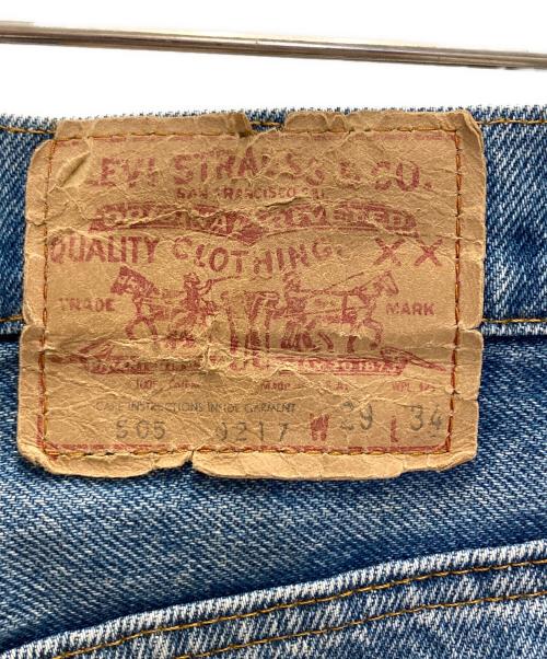 LEVI'S（リーバイス）LEVI'S (リーバイス) 80s 505-0217 デニムパンツ ブルー サイズ:W29 股下66㎝の古着・服飾アイテム