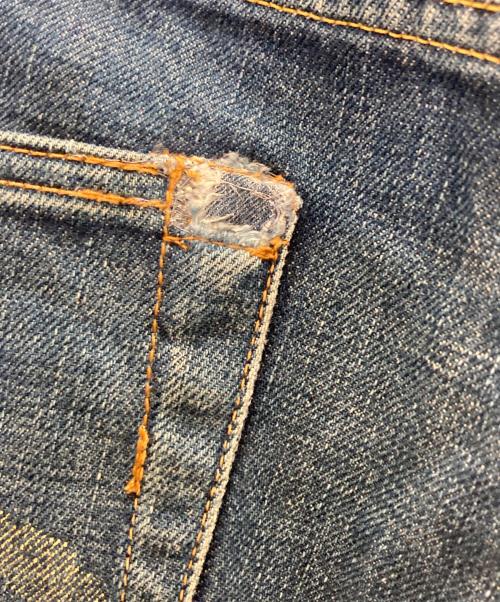 EVISU（エヴィス）EVISU (エヴィス) デニムパンツ ブルー サイズ:W31 股下65㎝の古着・服飾アイテム