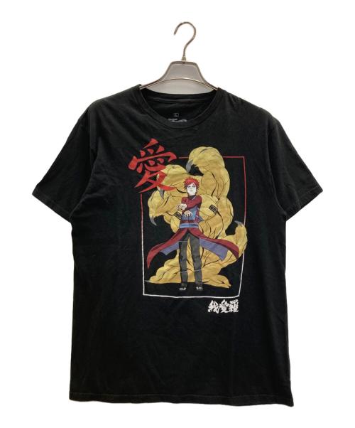 RIPPLE JUNCTION（リップルジャンクション）RIPPLE JUNCTION (リップルジャンクション) NARUTO (ナルト) 我愛羅 プリントTシャツ ブラック サイズ:Ｌの古着・服飾アイテム