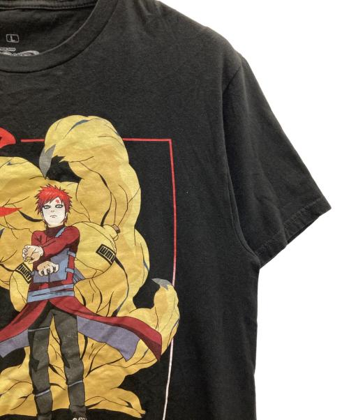 RIPPLE JUNCTION（リップルジャンクション）RIPPLE JUNCTION (リップルジャンクション) NARUTO (ナルト) 我愛羅 プリントTシャツ ブラック サイズ:Ｌの古着・服飾アイテム